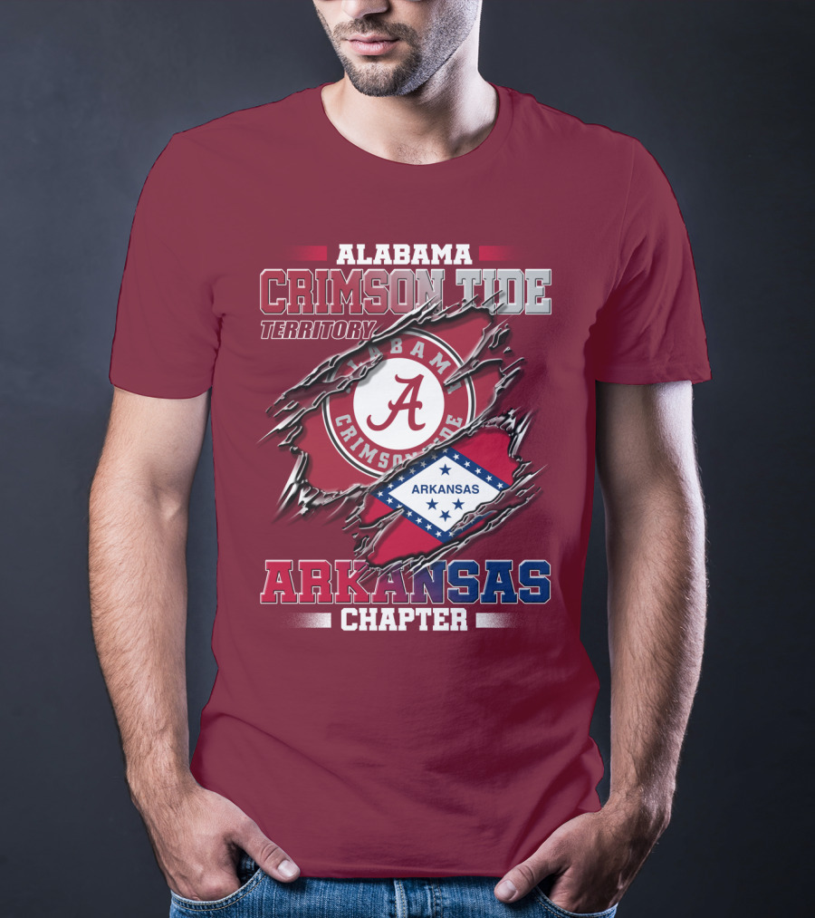 Alabama Crimson Tide Territory Arkansas Chapter T-Shirt