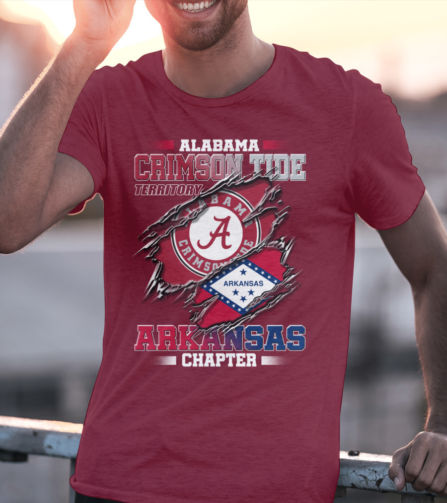Alabama Crimson Tide Territory Arkansas Chapter T-Shirt