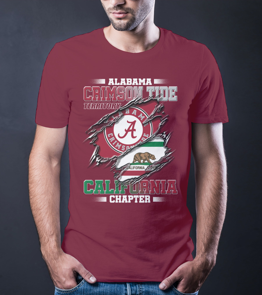Alabama Crimson Tide Territory California Chapter T-Shirt