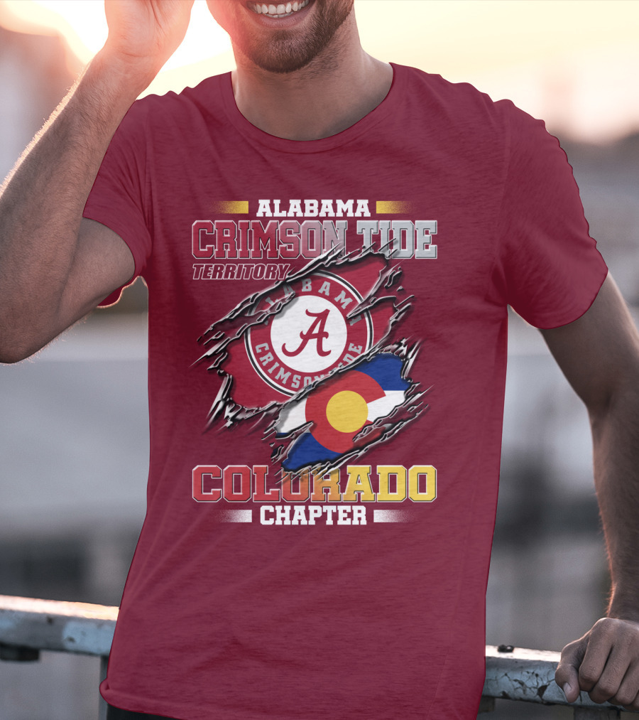 Alabama Crimson Tide Territory Colorado Chapter T-Shirt