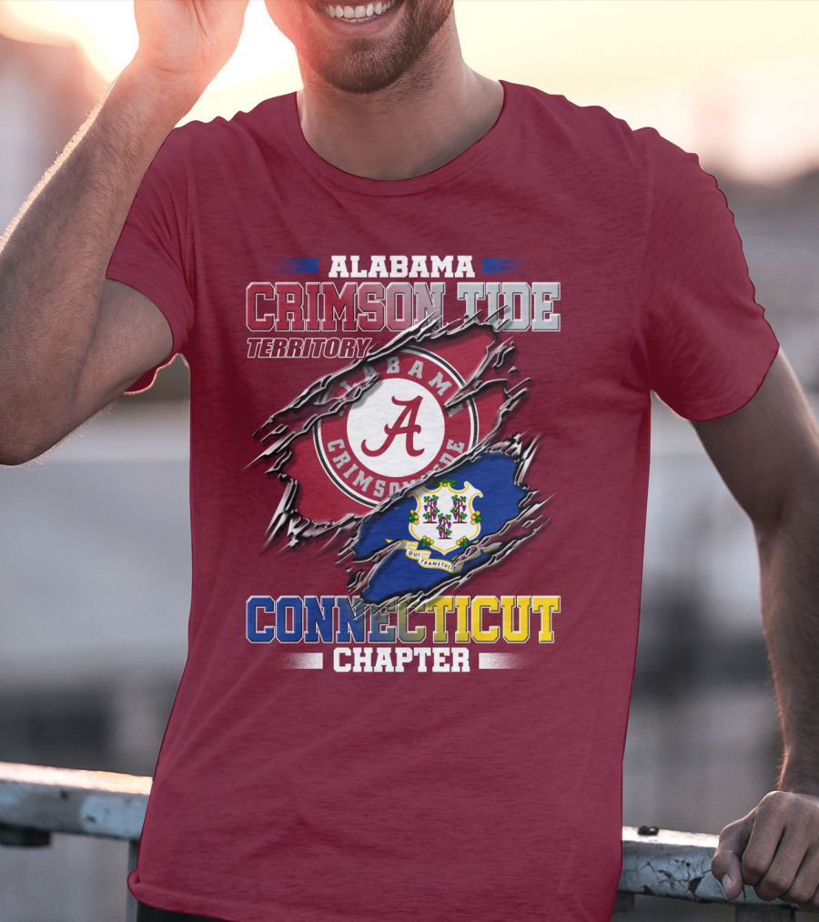Alabama Crimson Tide Territory Connecticut Chapter T-Shirt