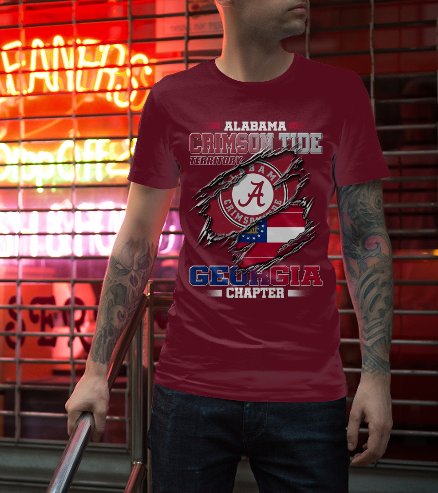 Alabama Crimson Tide Territory Georgia Chapter T-Shirt