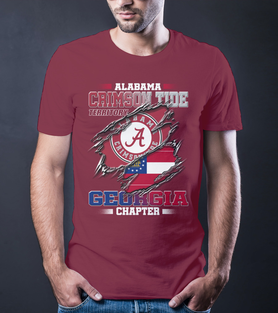 Alabama Crimson Tide Territory Georgia Chapter T-Shirt
