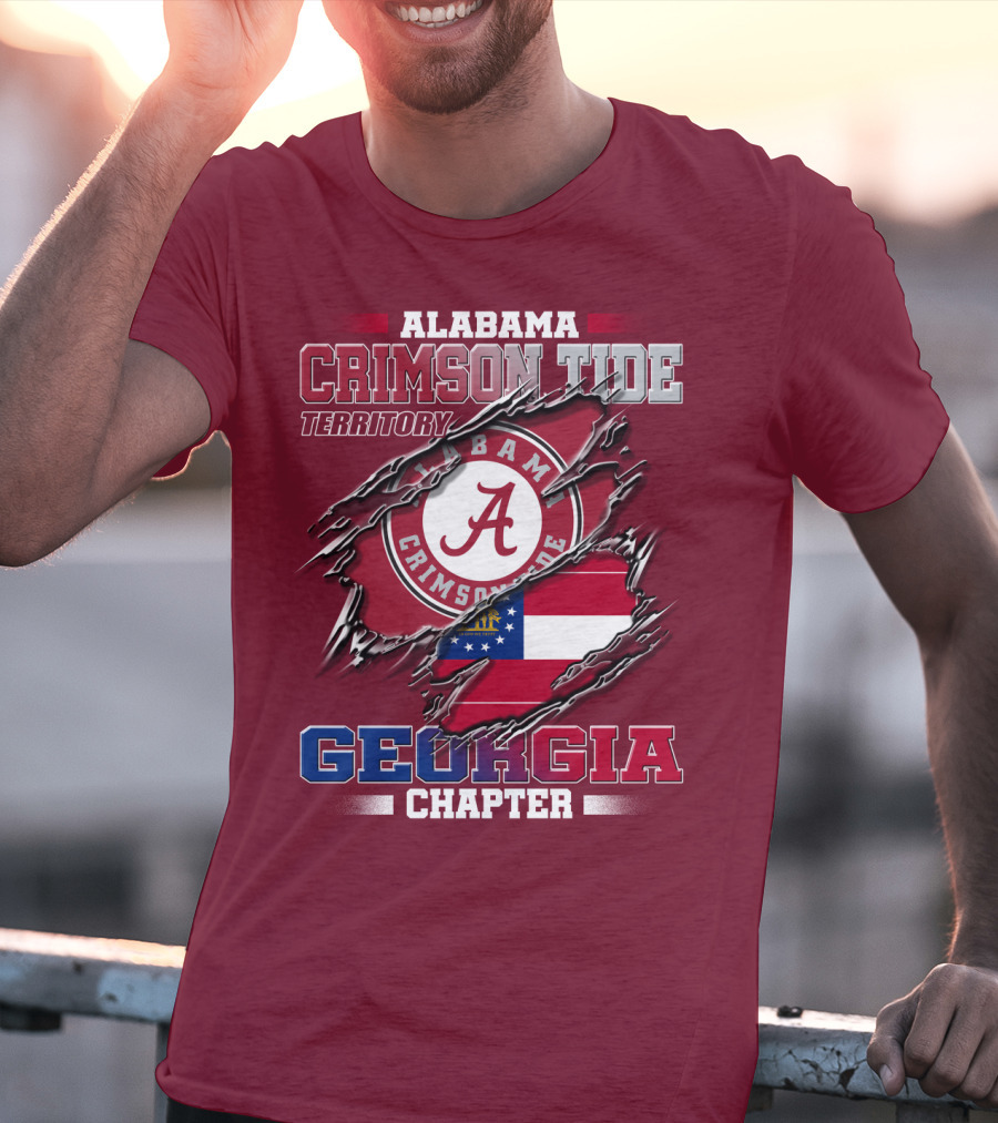 Alabama Crimson Tide Territory Georgia Chapter T-Shirt