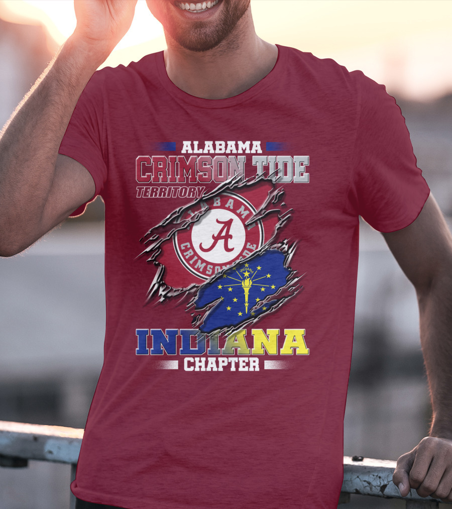 Alabama Crimson Tide Territory Indiana Chapter T-Shirt