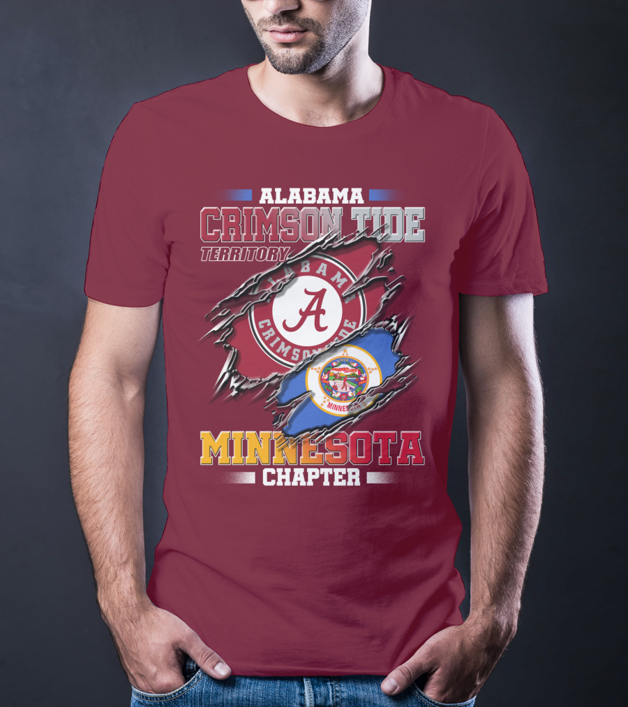 Alabama Crimson Tide Territory Minnesota Chapter T-Shirt
