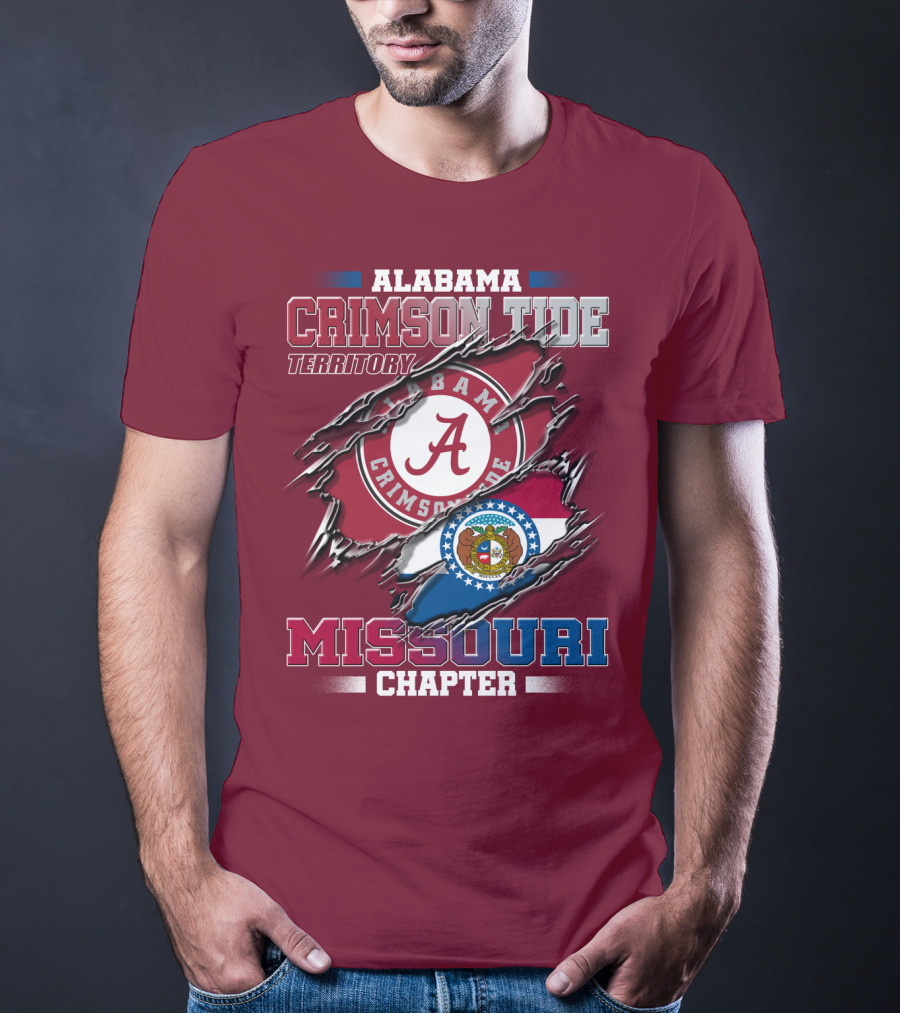 Alabama Crimson Tide Territory Missouri Chapter T-Shirt