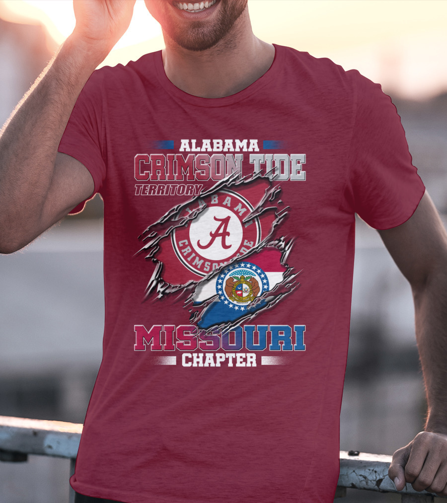 Alabama Crimson Tide Territory Missouri Chapter T-Shirt