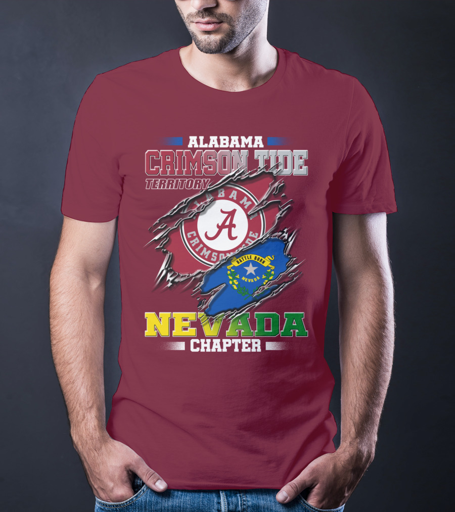 Alabama Crimson Tide Territory Nevada Chapter T-Shirt