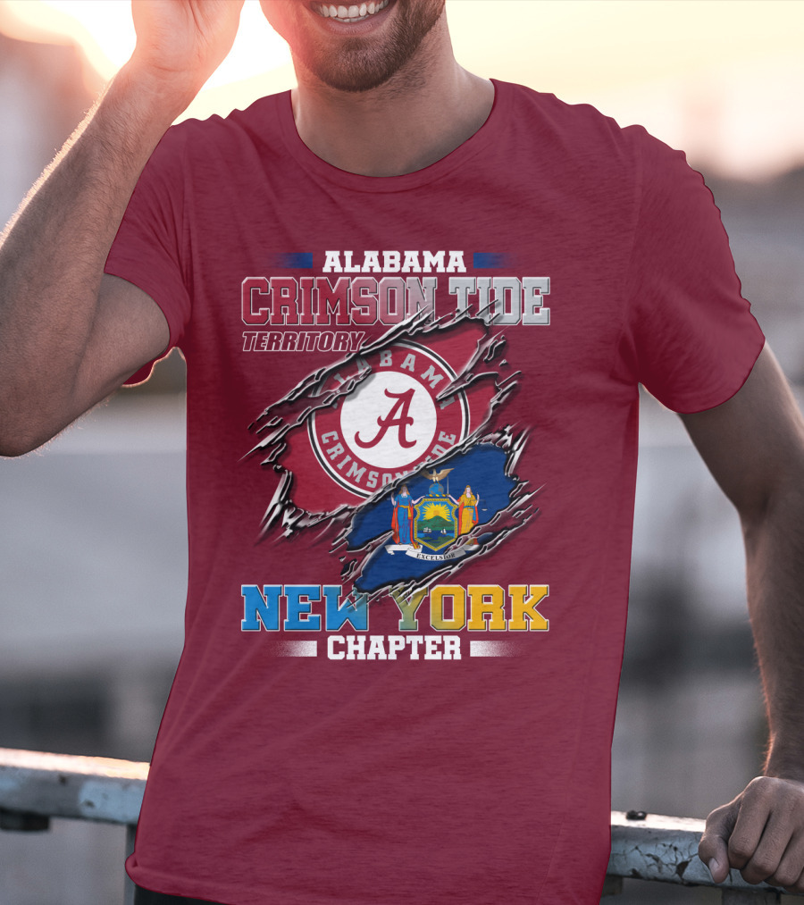 Alabama Crimson Tide Territory New York Chapter T-Shirt