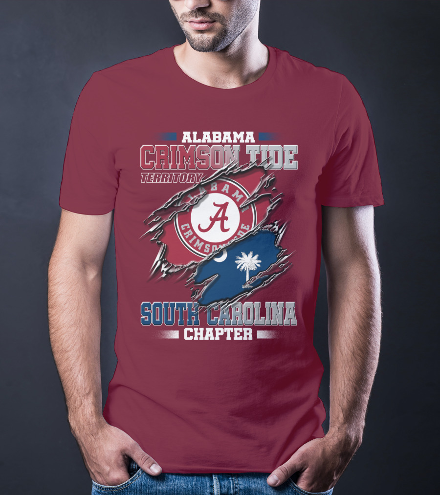 Alabama Crimson Tide Territory South Carolina Chapter T-Shirt