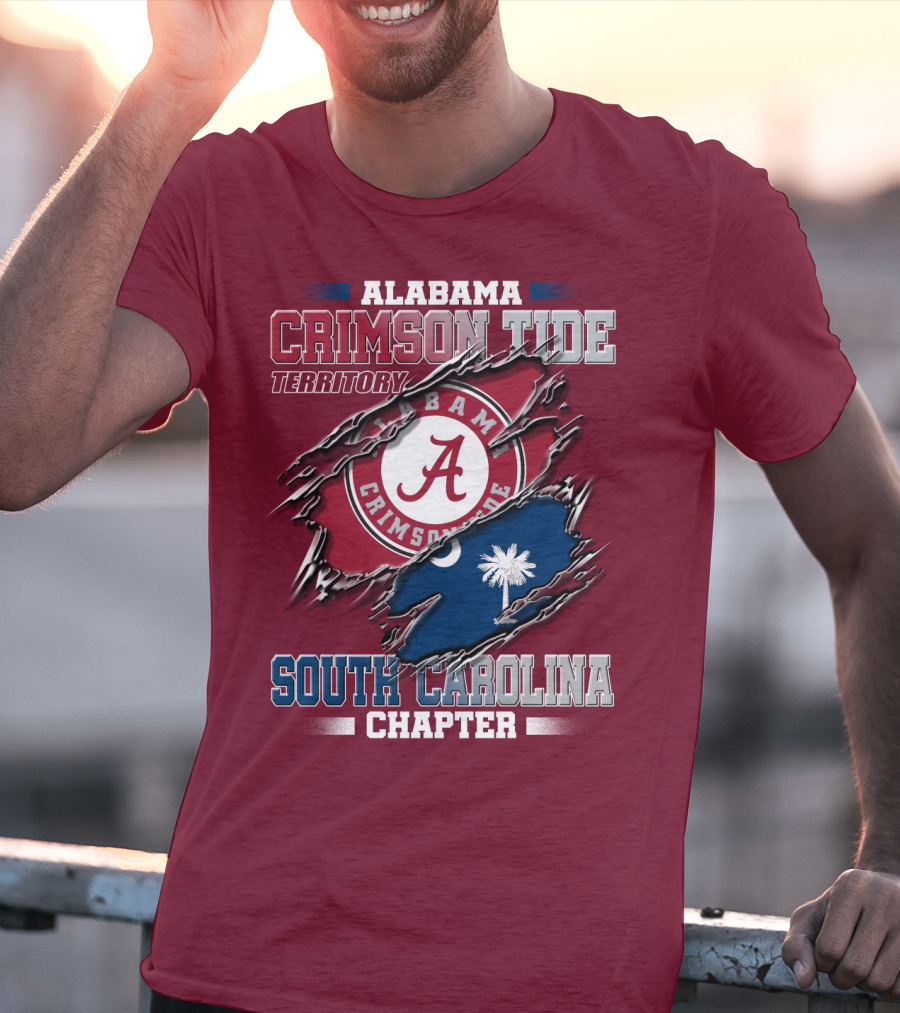 Alabama Crimson Tide Territory South Carolina Chapter T-Shirt