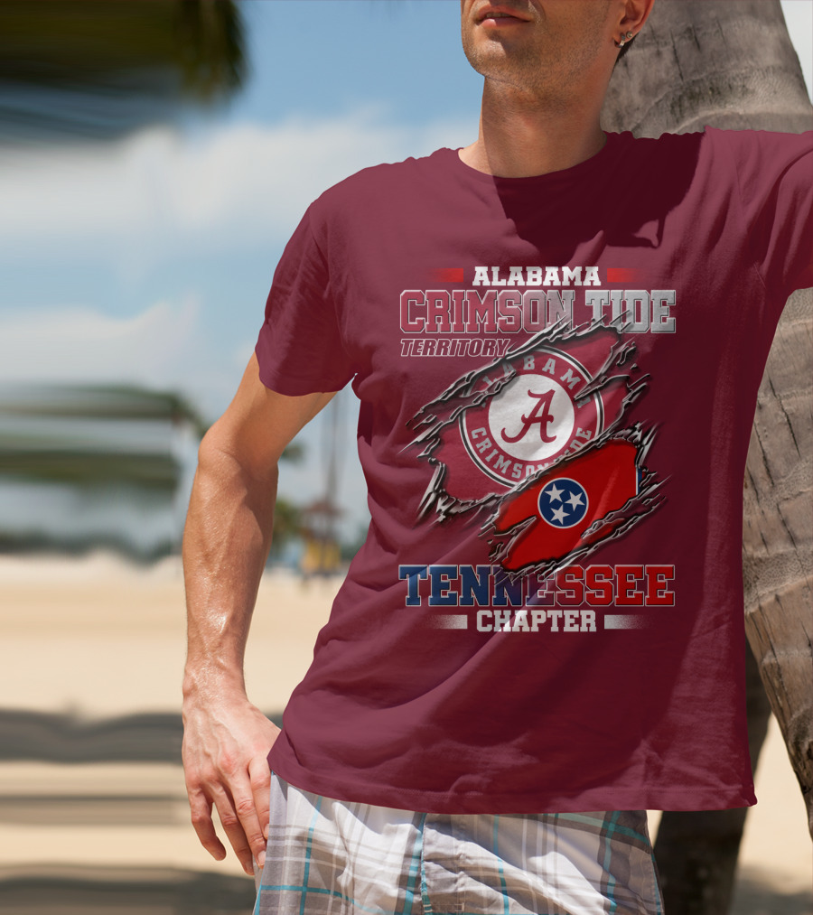 Alabama Crimson Tide Territory Tennessee Chapter T-Shirt