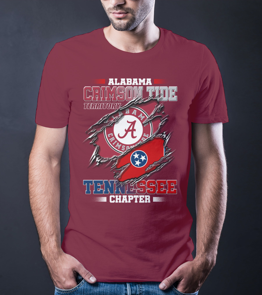 Alabama Crimson Tide Territory Tennessee Chapter T-Shirt
