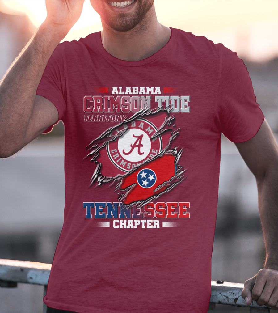 Alabama Crimson Tide Territory Tennessee Chapter T-Shirt