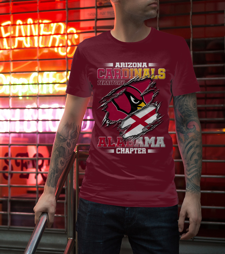 Arizona Cardinals Territory Alabama Chapter T-Shirt