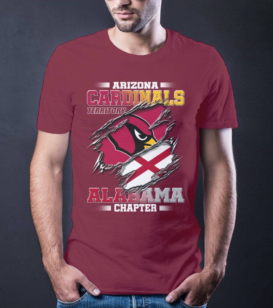 Arizona Cardinals Territory Alabama Chapter T-Shirt