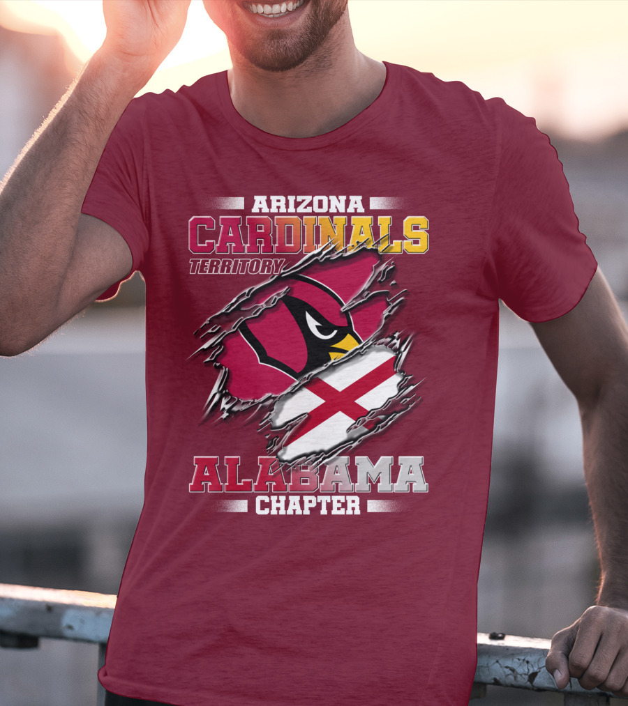 Arizona Cardinals Territory Alabama Chapter T-Shirt