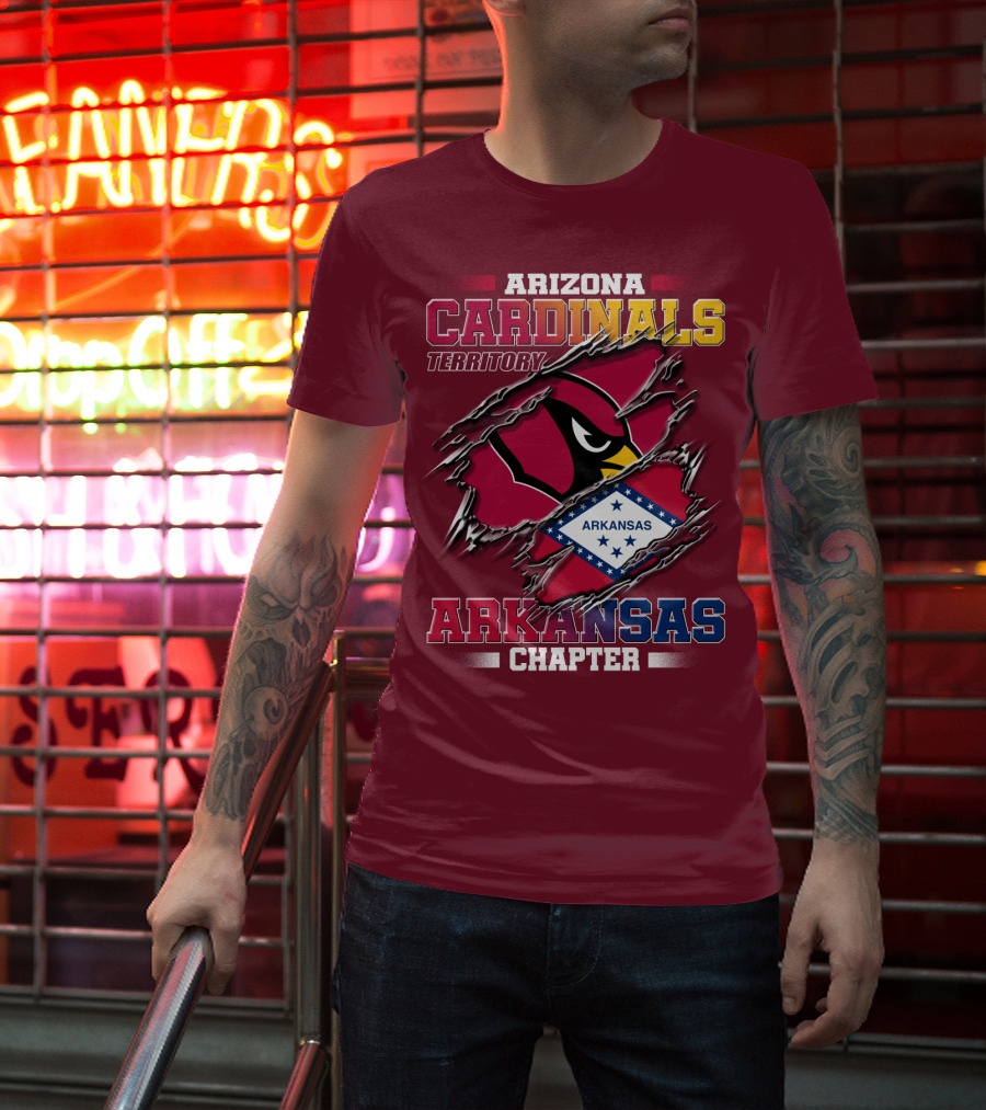 Arizona Cardinals Territory Arkansas Chapter T-Shirt