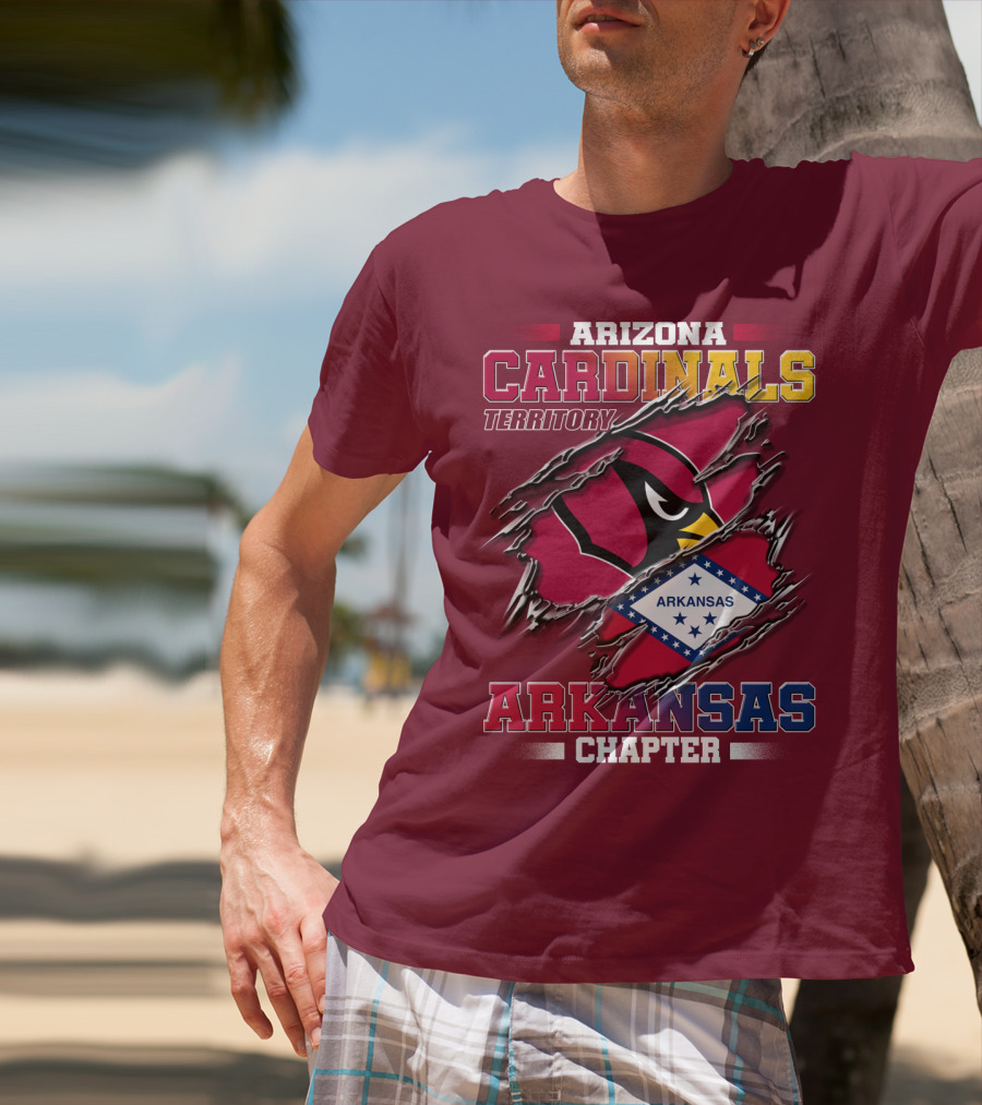 Arizona Cardinals Territory Arkansas Chapter T-Shirt