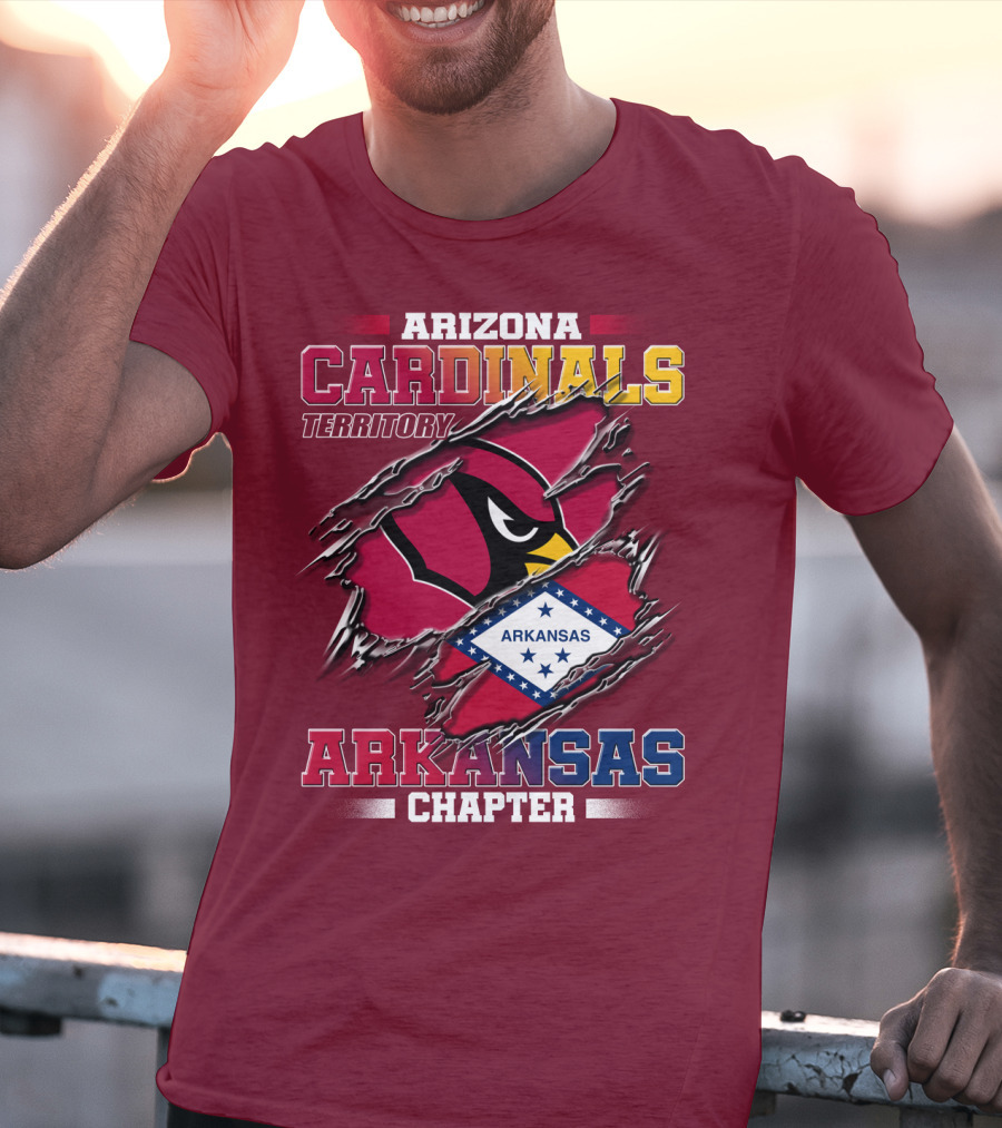 Arizona Cardinals Territory Arkansas Chapter T-Shirt
