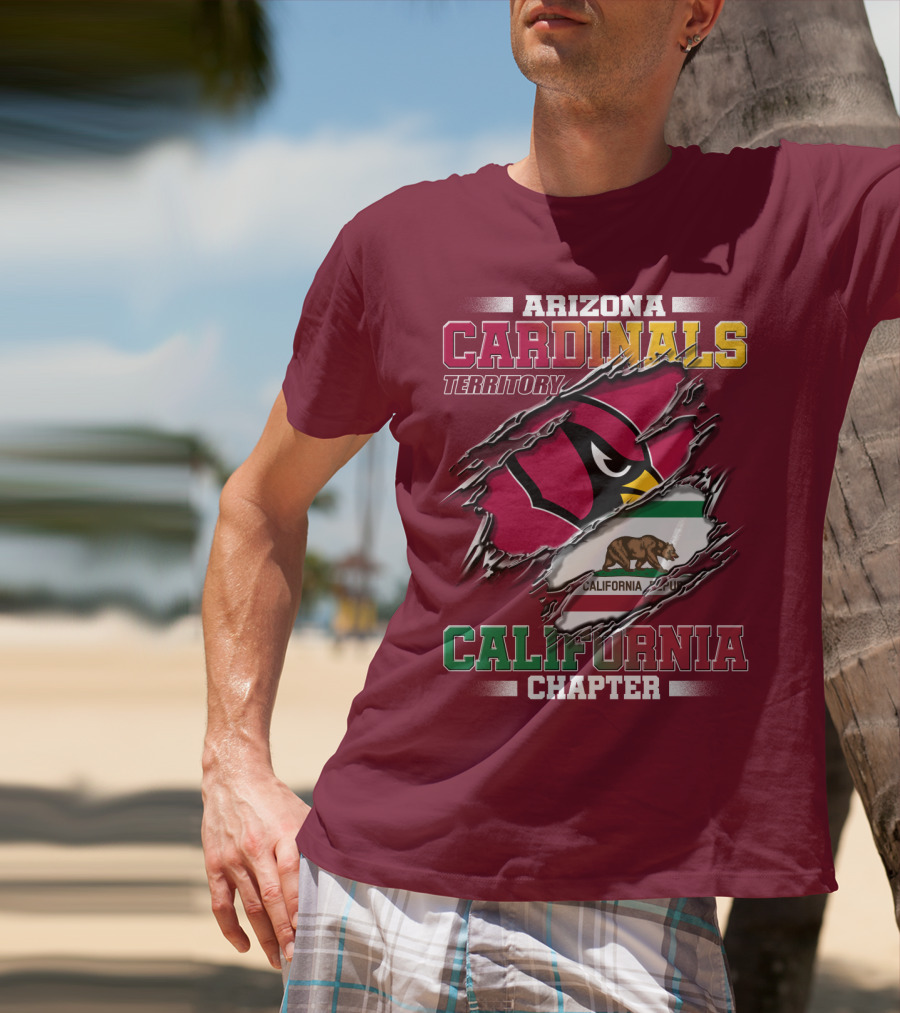 Arizona Cardinals Territory California Chapter T-Shirt