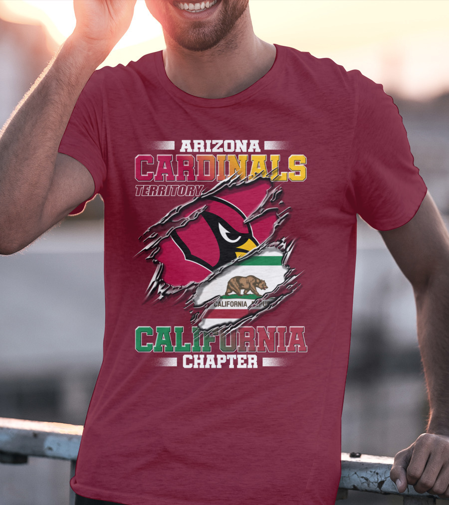 Arizona Cardinals Territory California Chapter T-Shirt