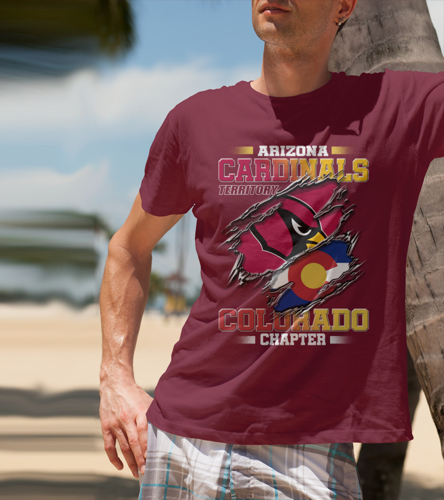Arizona Cardinals Territory Colorado Chapter T-Shirt