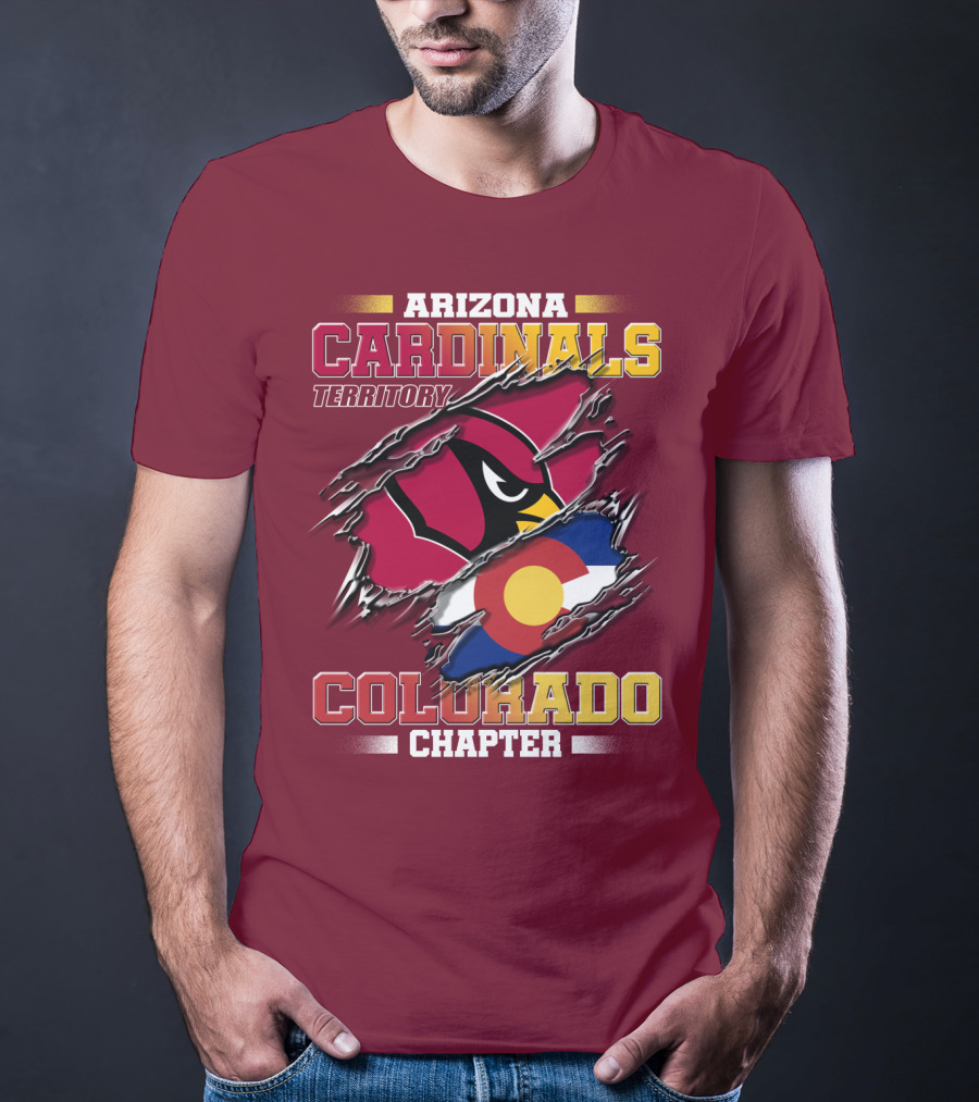 Arizona Cardinals Territory Colorado Chapter T-Shirt