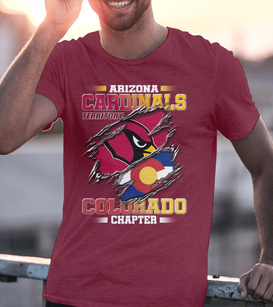 Arizona Cardinals Territory Colorado Chapter T-Shirt