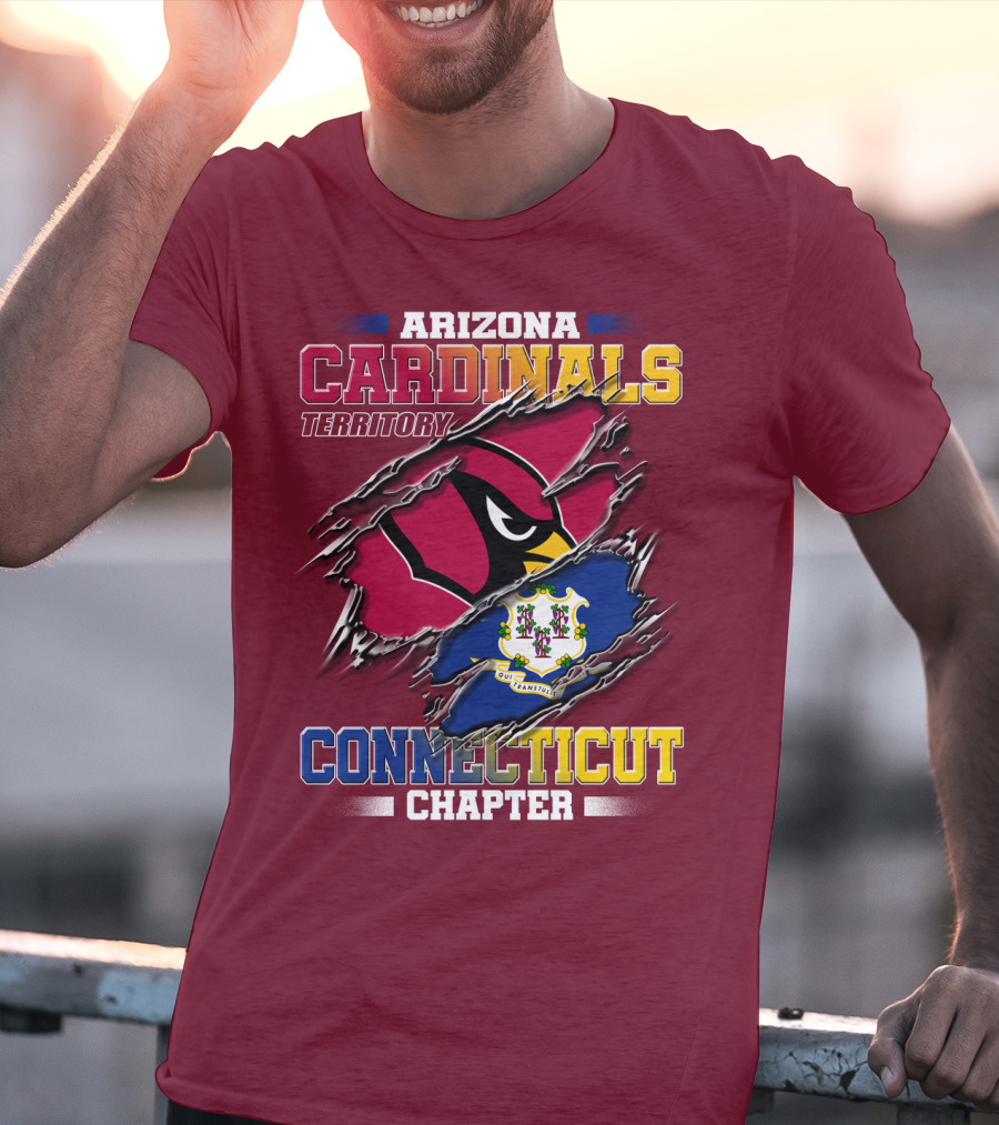 Arizona Cardinals Territory Connecticut Chapter T-Shirt