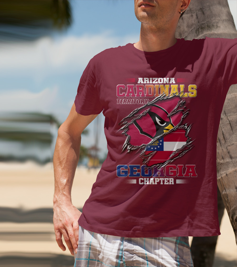 Arizona Cardinals Territory Georgia Chapter T-Shirt