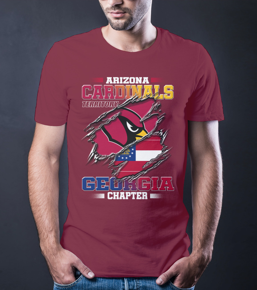 Arizona Cardinals Territory Georgia Chapter T-Shirt