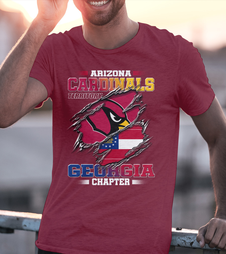Arizona Cardinals Territory Georgia Chapter T-Shirt