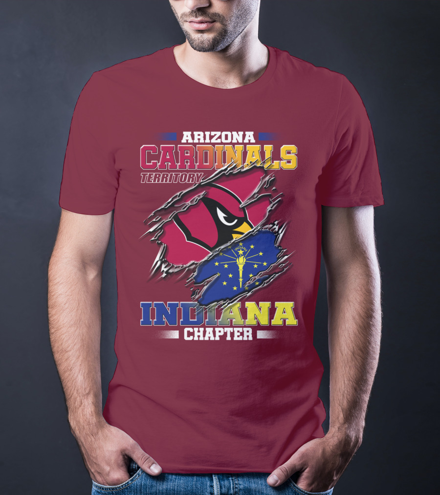 Arizona Cardinals Territory Indiana Chapter T-Shirt