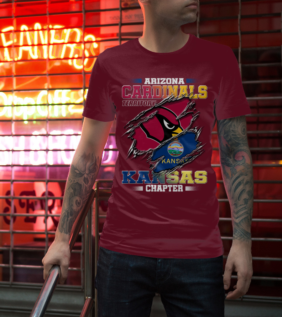 Arizona Cardinals Territory Kansas Chapter T-Shirt