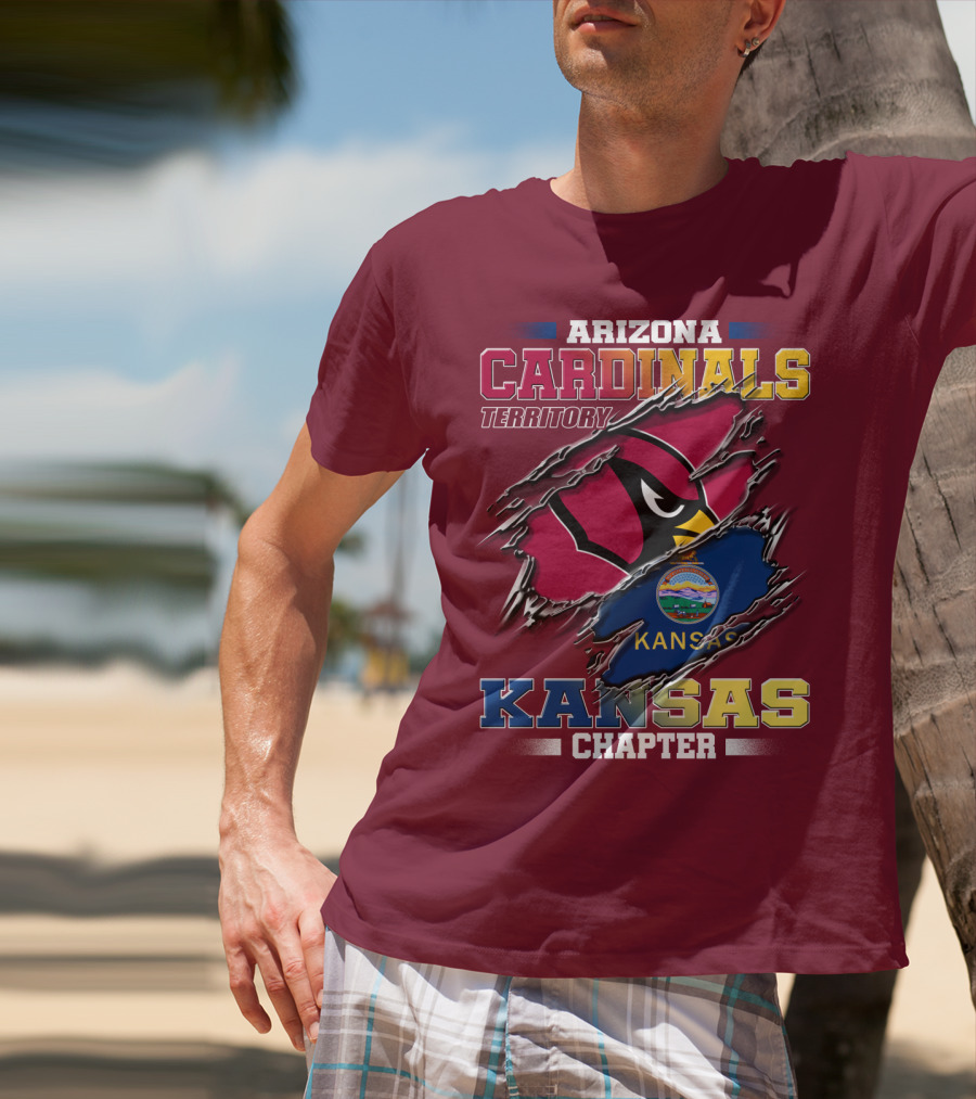 Arizona Cardinals Territory Kansas Chapter T-Shirt