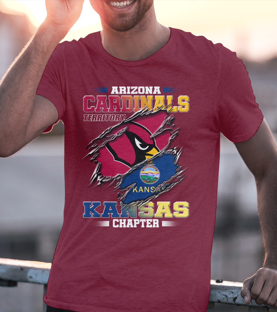 Arizona Cardinals Territory Kansas Chapter T-Shirt