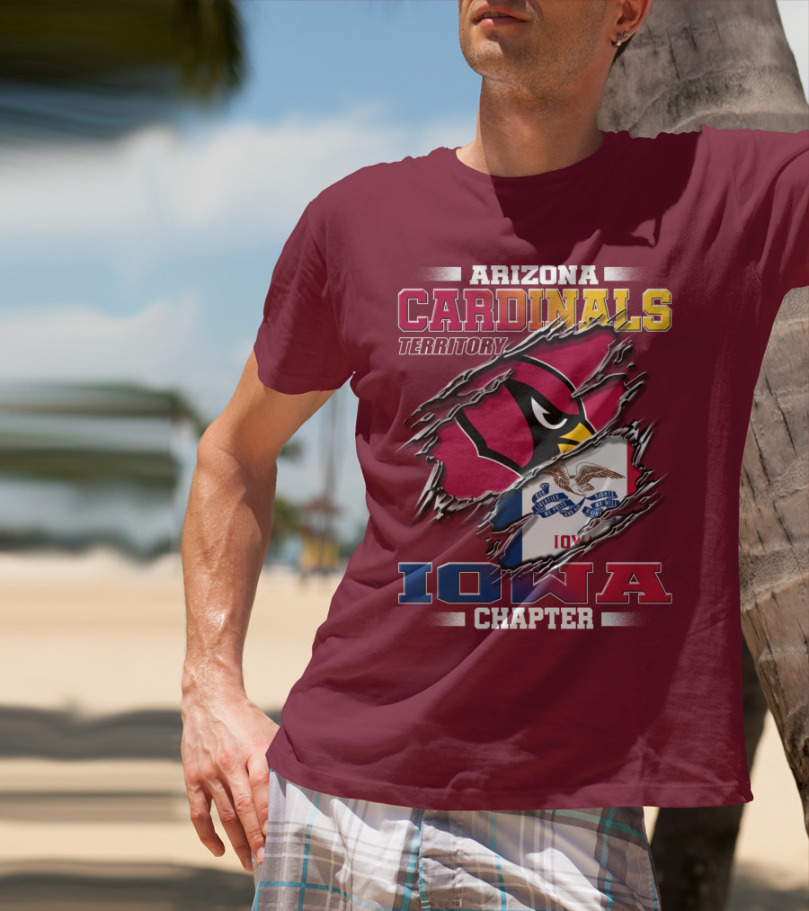 Arizona Cardinals Territory Iowa Chapter T-Shirt