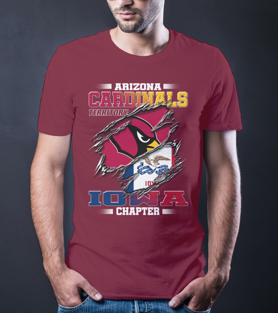 Arizona Cardinals Territory Iowa Chapter T-Shirt