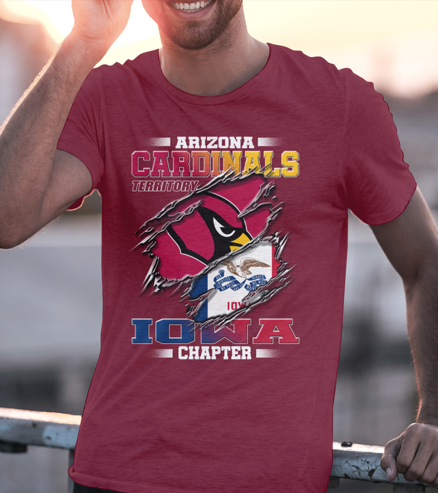 Arizona Cardinals Territory Iowa Chapter T-Shirt