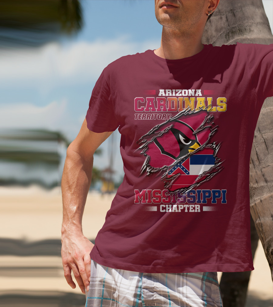 Arizona Cardinals Territory Mississippi Chapter T-Shirt