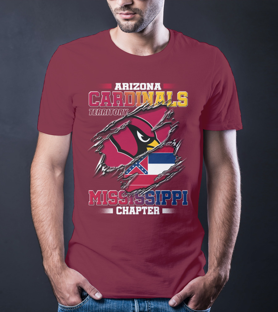 Arizona Cardinals Territory Mississippi Chapter T-Shirt