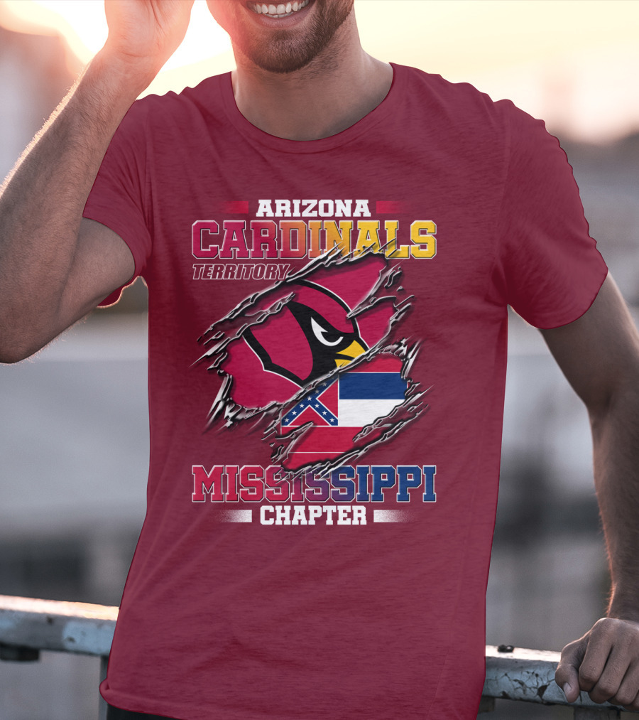 Arizona Cardinals Territory Mississippi Chapter T-Shirt
