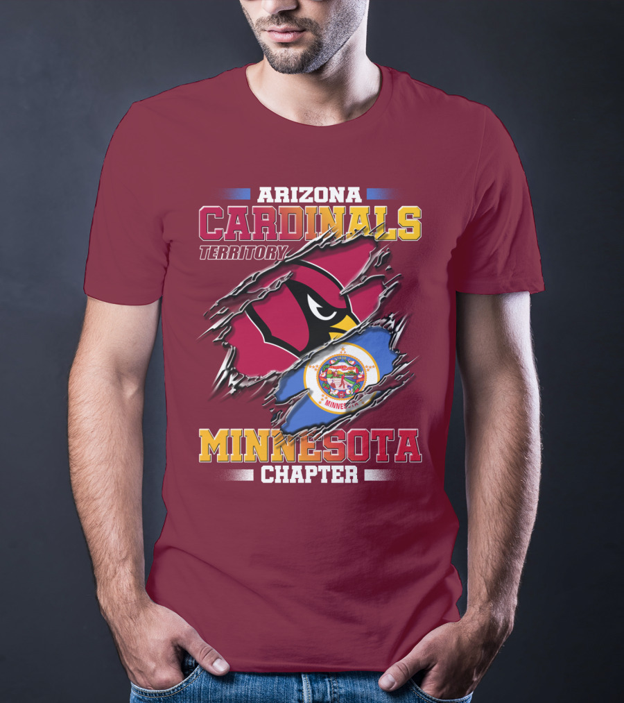 Arizona Cardinals Territory Minnesota Chapter T-Shirt