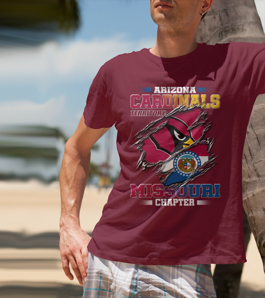 Arizona Cardinals Territory Missouri Chapter T-Shirt