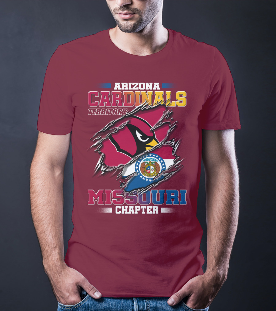 Arizona Cardinals Territory Missouri Chapter T-Shirt