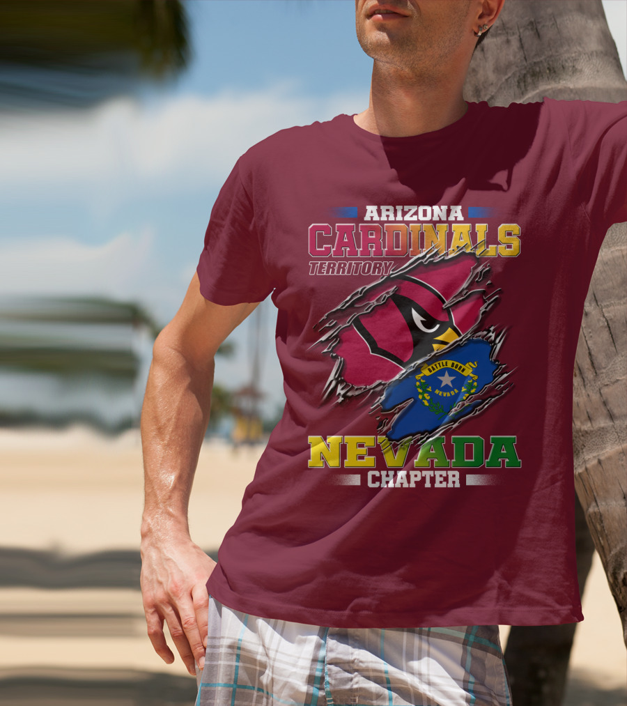 Arizona Cardinals Territory Nevada Chapter T-Shirt