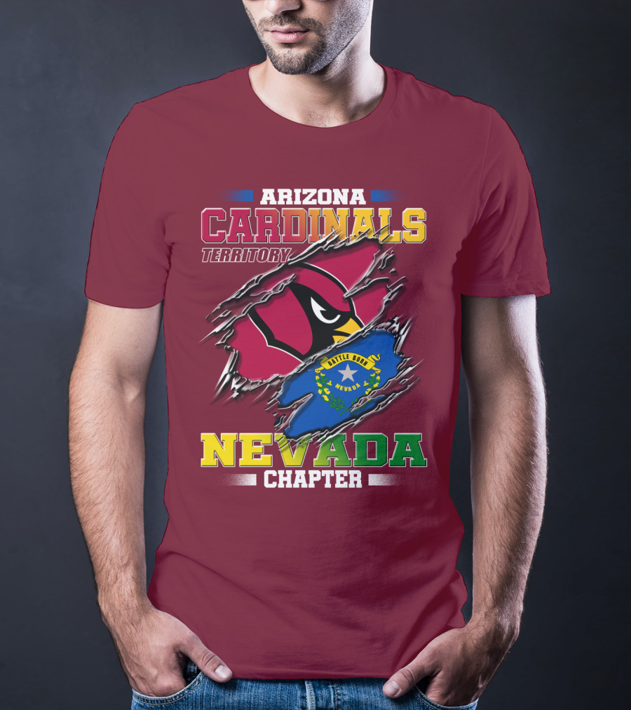 Arizona Cardinals Territory Nevada Chapter T-Shirt