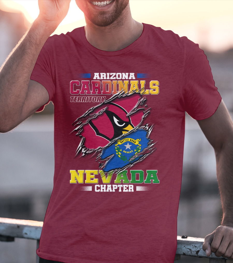 Arizona Cardinals Territory Nevada Chapter T-Shirt